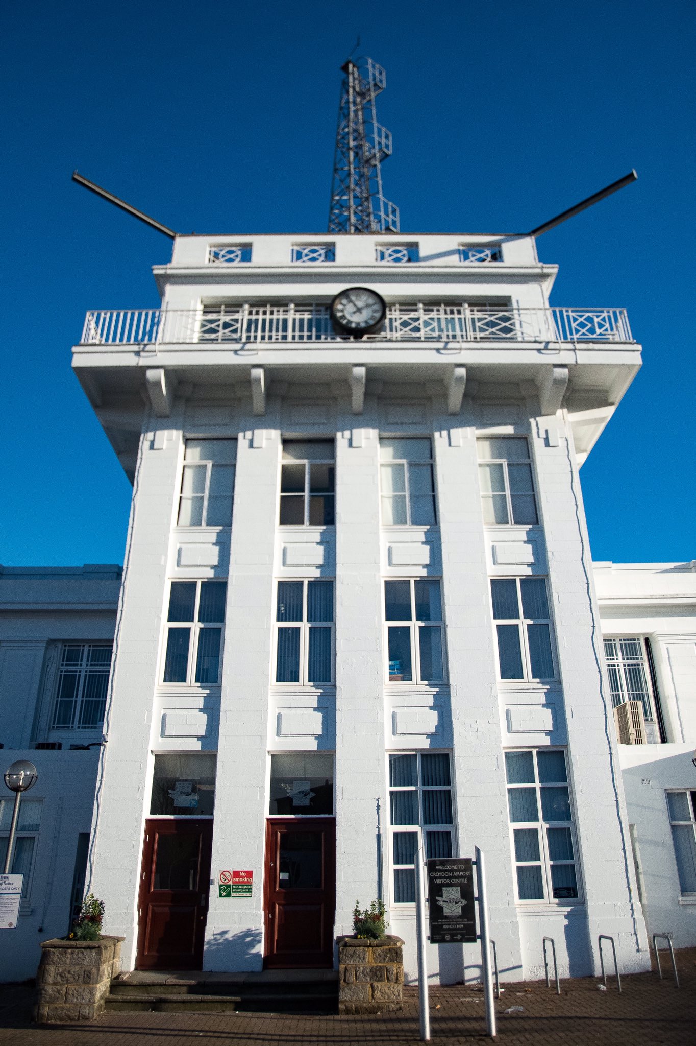 Old control tower Croydon airport